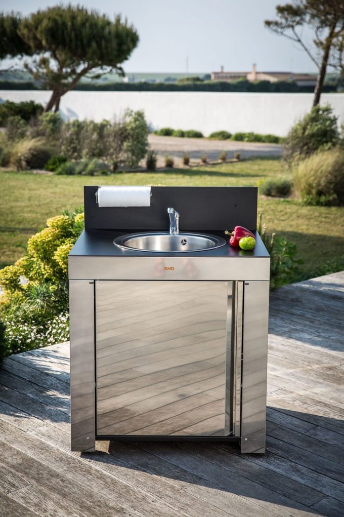Modules de cuisine extérieure Gris Eno