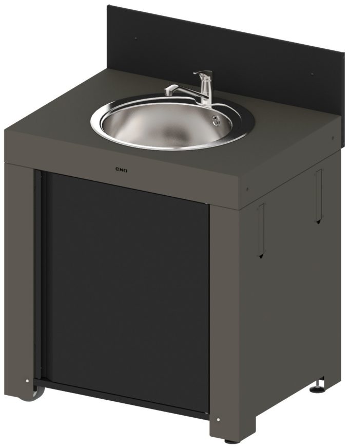 Modules de cuisine extérieure Evier Gris Eno