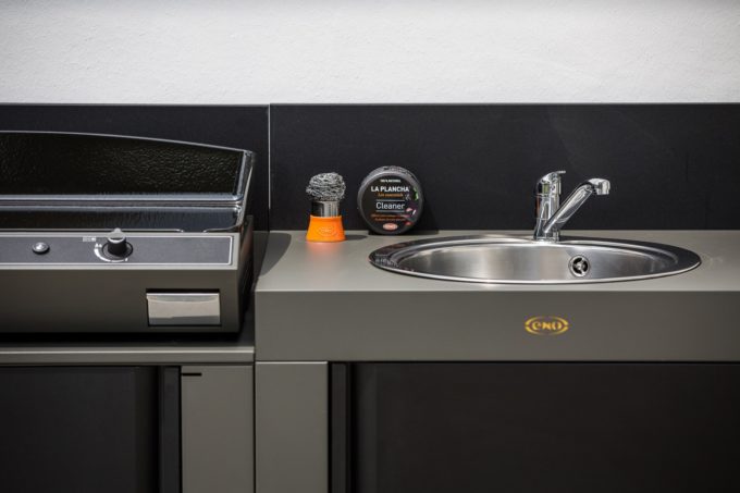 Modules de cuisine extérieure Evier Gris Eno