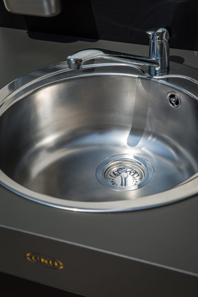 Modules de cuisine extérieure Evier Gris Eno