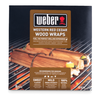 17521 Rouleaux de bois Weber en cèdre Red Cedar Wraps
