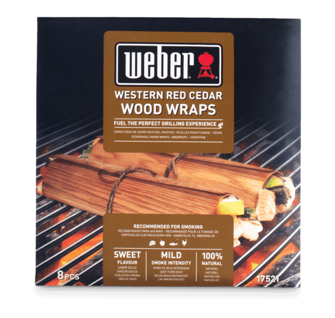 17521 Rouleaux de bois Weber en cèdre Red Cedar Wraps