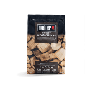 17619 Copeaux de bois de fumage Weber 1.5kg Hickory Wood Chunks