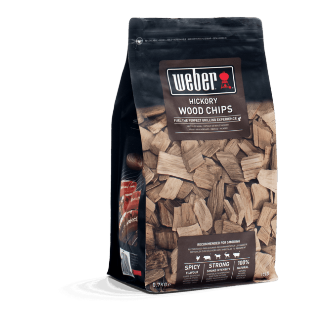 17624 Copeaux de bois de fumage Weber 0.7kg Hickory Wood Chips