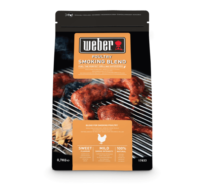 17833 Copeaux de bois de fumage Weber Poulet 0.7kg