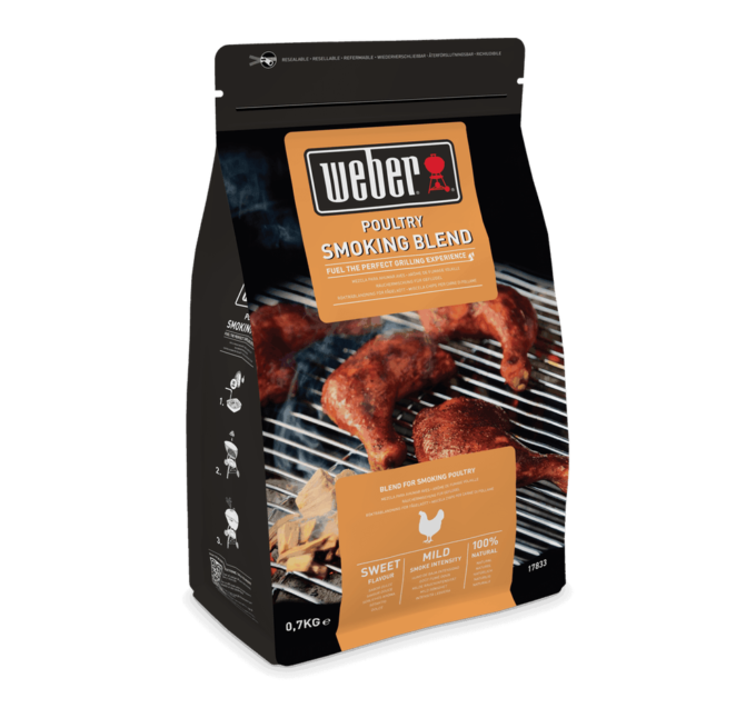 17833 Copeaux de bois de fumage Weber Poulet 0.7kg