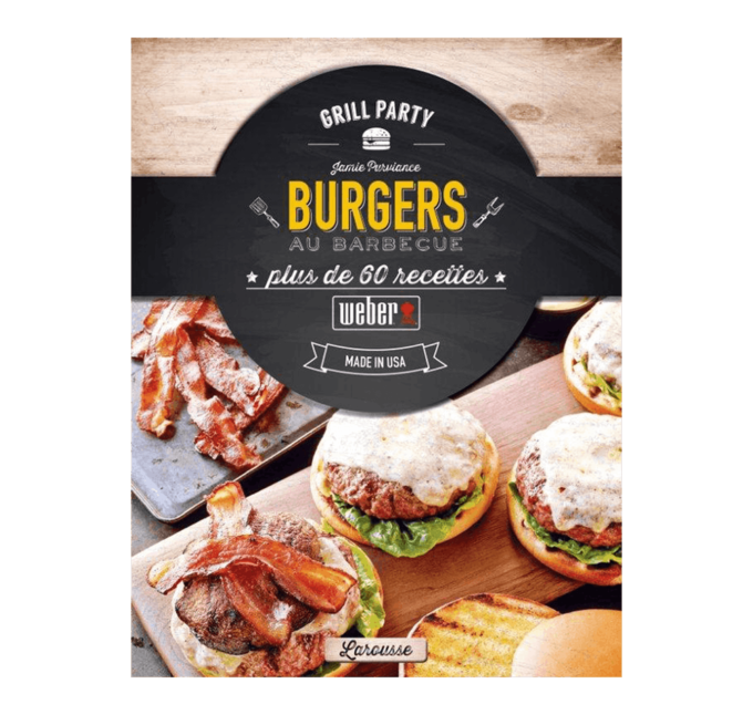 315268 Livre de recettes Weber Burgers au Barbecue