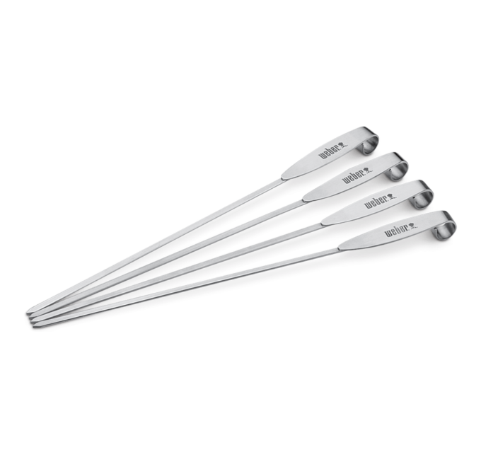 7618 Set de 4 brochettes ETGS Weber