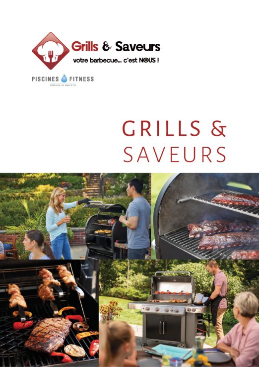 Brochure Grills & Saveurs - Barbecues Weber, Planchas Le Marquier, Cuisines Eno et Indu+, Cheminées Tole ...