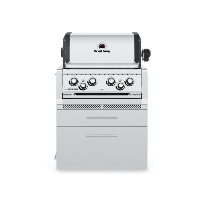 Armoire Broil King pour gril encastrable 4 brûleurs