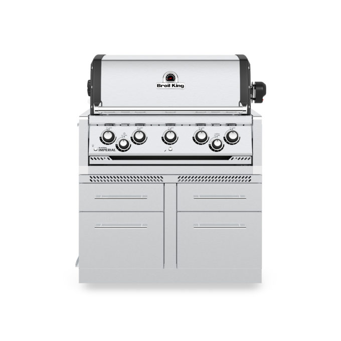 Armoire Broil King pour gril encastrable 5 brûleurs