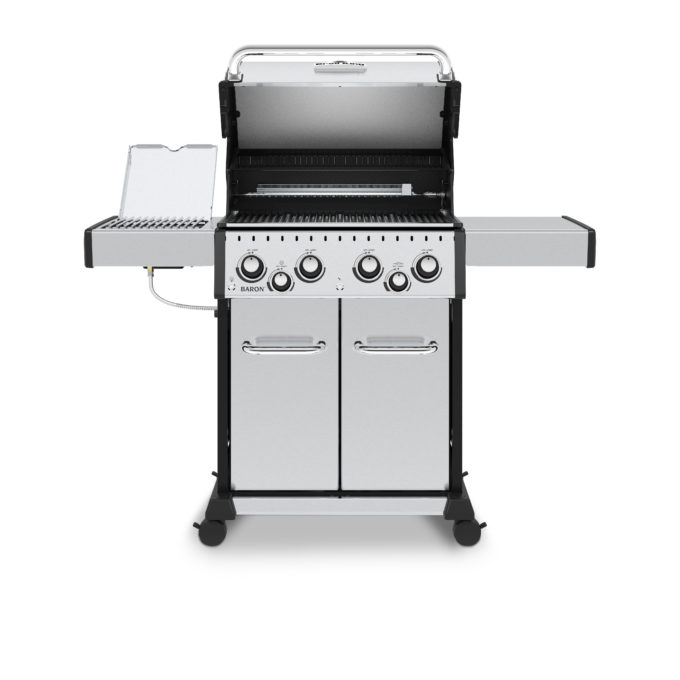 Barbecue Broil King Baron S 490 infrarouge inox ref 875983