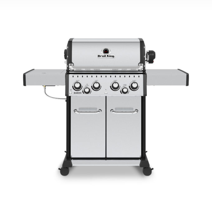 Barbecue Broil King Baron S 490 infrarouge inox ref 875983