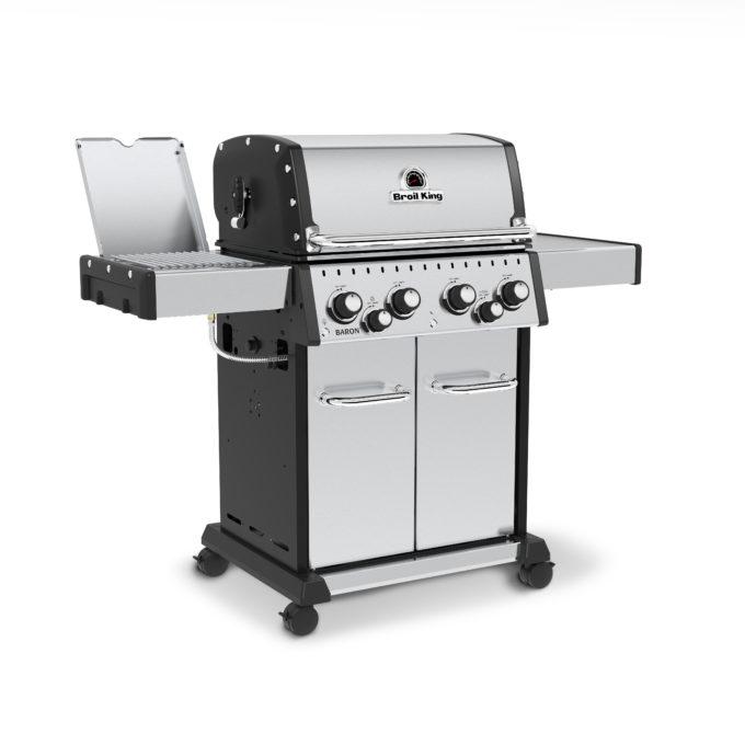 Barbecue Broil King Baron S 490 infrarouge inox ref 875983