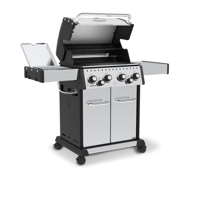 Barbecue Broil King Baron S 490 infrarouge inox ref 875983