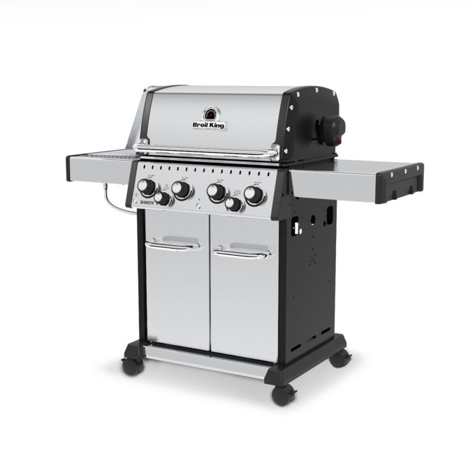 Barbecue Broil King Baron S 490 infrarouge inox ref 875983