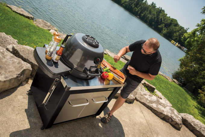 Broil King chariot d'encastrement pour fumoir KEG