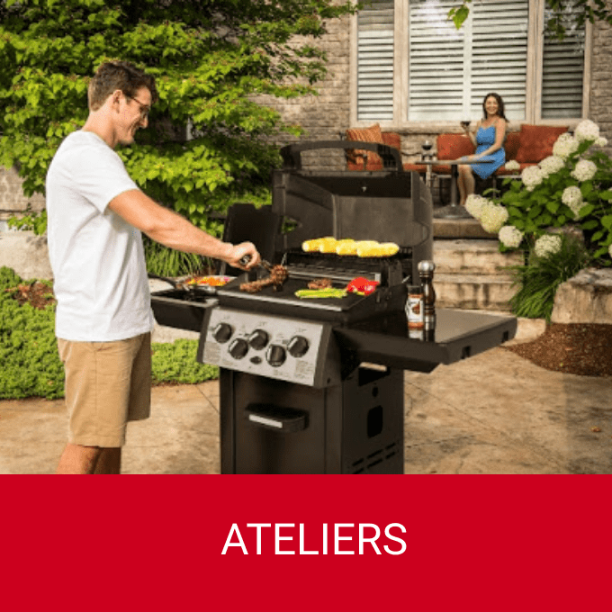 Ateliers de cuisine au Gril Broil King