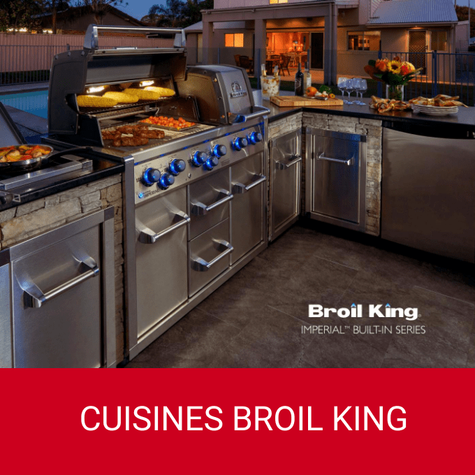 Cuisines Built-In Broil King pour l'extérieur