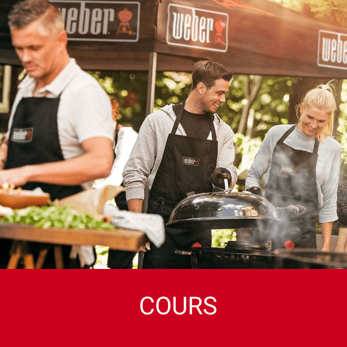 Cours de cuisine au Barbecue Weber