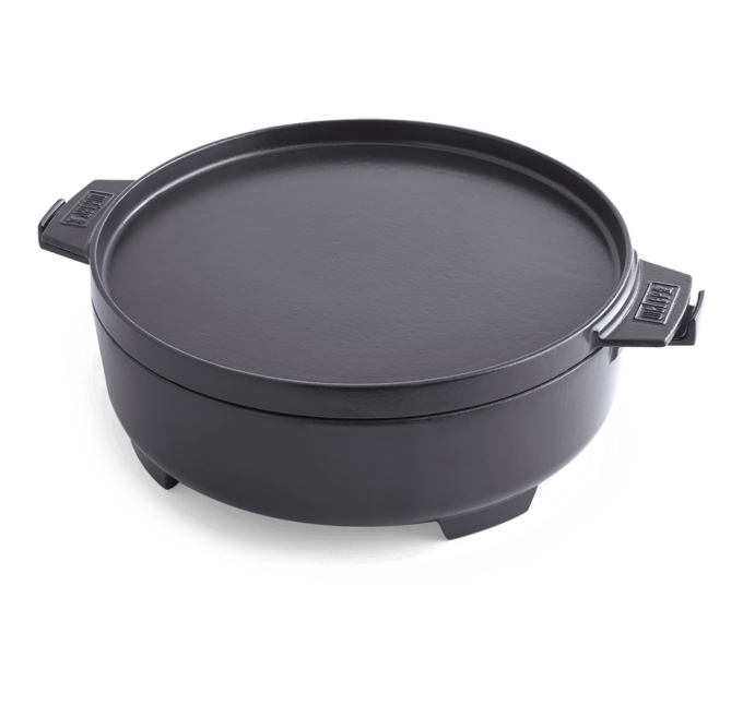 Cocotte Duo Pour grilles de cuisson Gourmet BBQ System