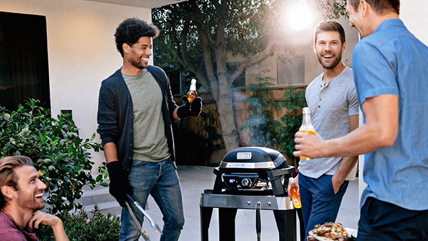 Petite cheminée d'extérieur Weber